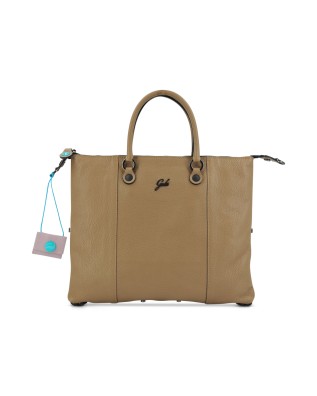 Gabs - Borsa piatta trasformabile in pelle Tg M Bull Black