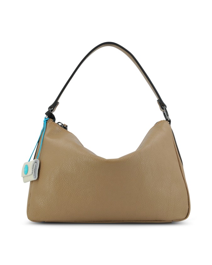  Gabs - Borsa Monospalla Tg. M in Pelle Bull Valparaiso Black
