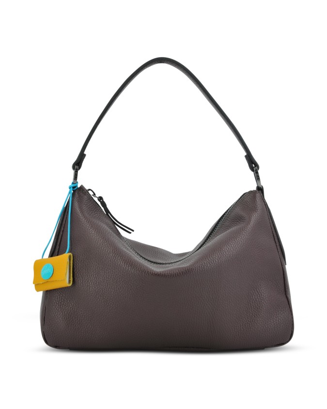  Gabs - Borsa Monospalla Tg. M in Pelle Bull Valparaiso Black