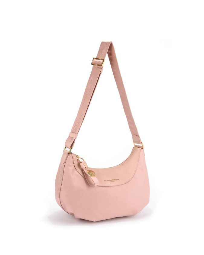  Nannini - Borsa a Tracolla in Nylon e Pelle Liberty Air