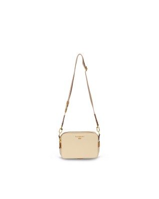 Nannini - Melody Leather Shoulder Bag with Two Compartments