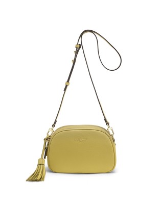 Nannini - Keira Leather Camera Bag with Two Compartments...