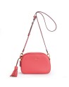 Nannini - Keira Leather Camera Bag with Two Compartments and a Shoulder Strap