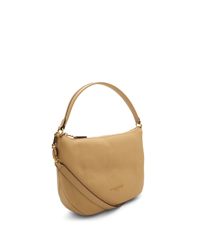  Nannini - Borsa a Spalla Hobo con Tracolla in Pelle Yvonne M