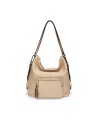Nannini - Tiziana Leather Shoulder Bag That Converts to a Backpack