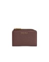 Coccinelle – Portafoglio mini in pelle Metallic Soft