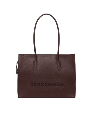 Coccinelle - Large Myrtha 26 Leather Shoulder Bag