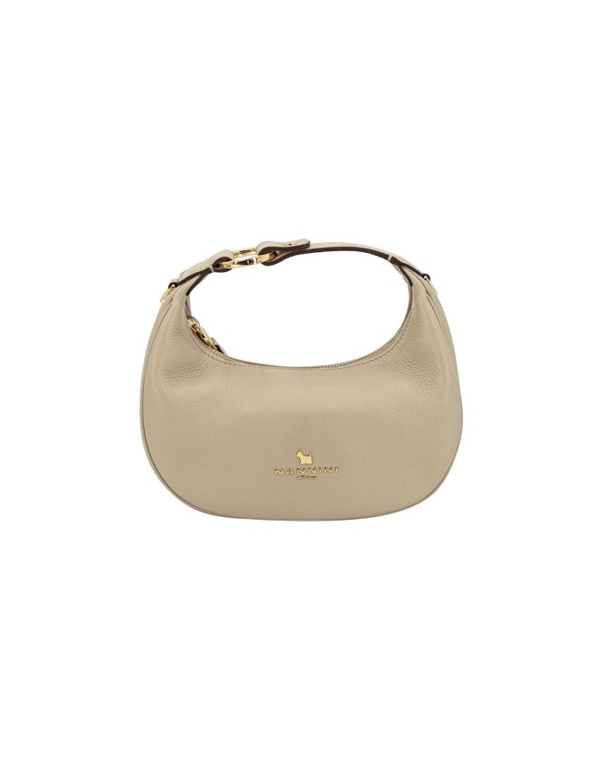  Nannini - Borsa a Mano Tg. M con Tracolla in Pelle Keira