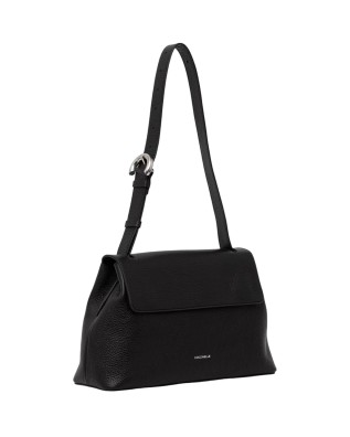 Coccinelle - Borsa a spalla in pelle con patta Fern 2