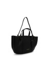  Nannini - Borsa Shopper con Due Manici e Tracolla in Pelle