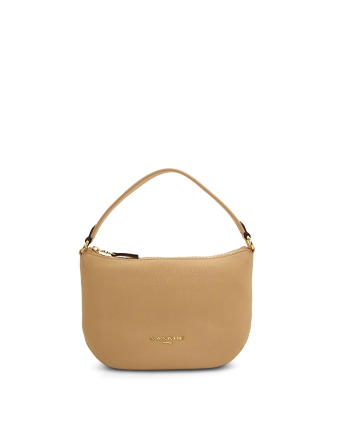  Nannini - Borsa a Spalla con Tracolla in Pelle Yvonne