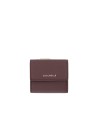  Coccinelle - Portafoglio Mini in pelle con patta Metallic Soft