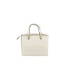  Nannini – Borsa a Mano Media con Tracolla in Canvas e Pelle