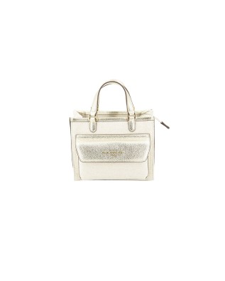 Nannini – Borsa a Mano Media con Tracolla in Canvas e Pelle 2