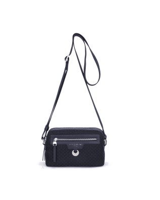 Nannini - Borsa a Tracolla con Doppio Comparto e Tasca 2