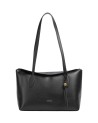  Coccinelle - Borsa a spalla shopper in pelle Thess
