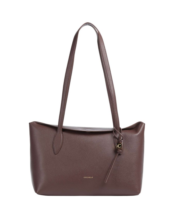 Coccinelle - Borsa a spalla shopper in pelle Thess