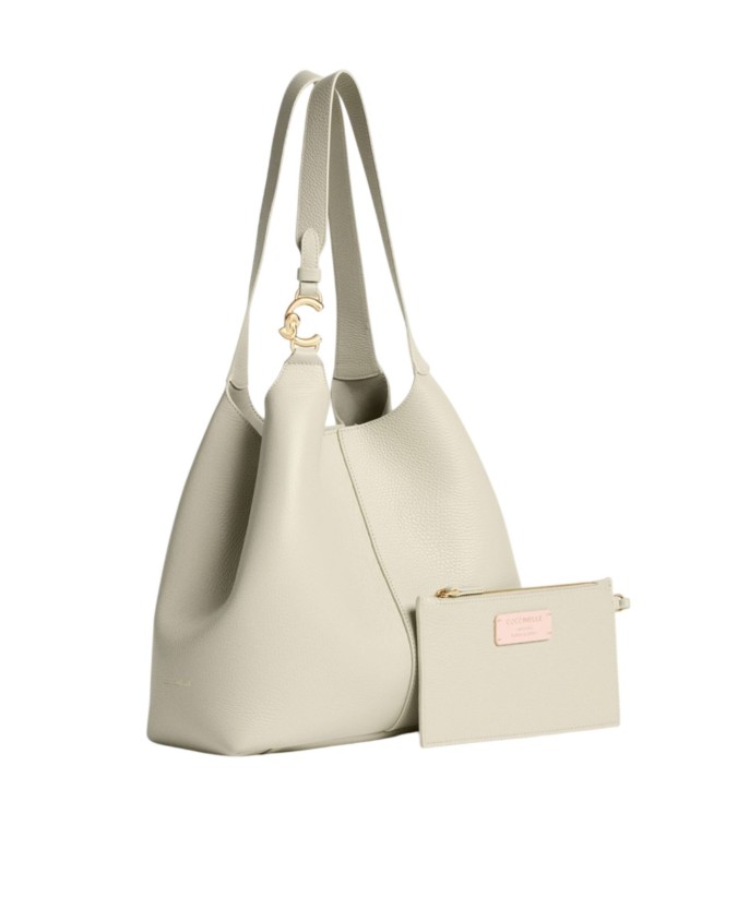  Coccinelle – Borsa shopper a spalla in pelle C-Easy