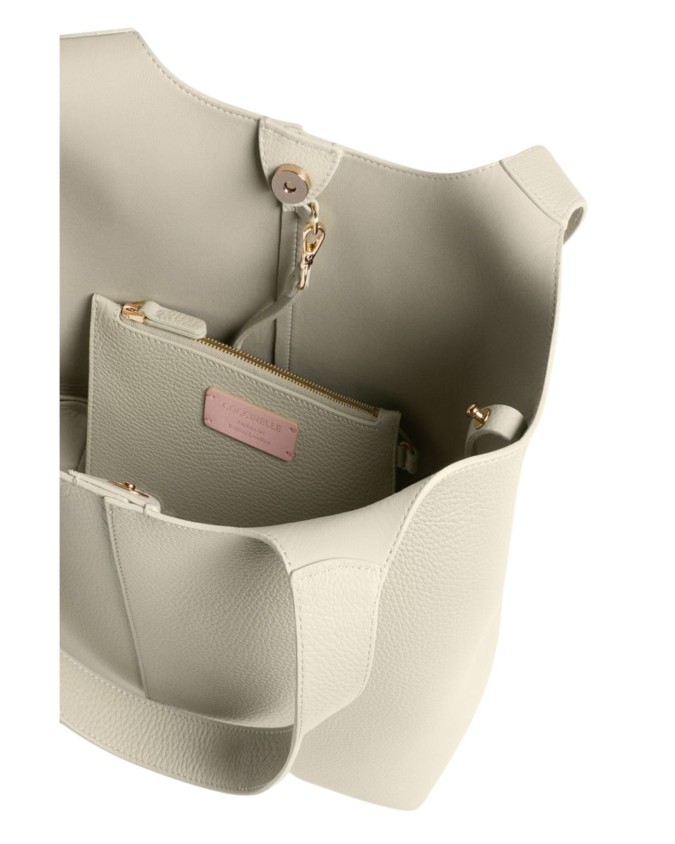  Coccinelle – Borsa shopper a spalla in pelle C-Easy