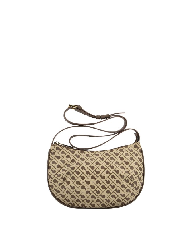  Gherardini - Borsa a tracolla mini con zip dorata in tessuto