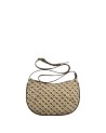  Gherardini - Borsa a tracolla mini con zip dorata in tessuto