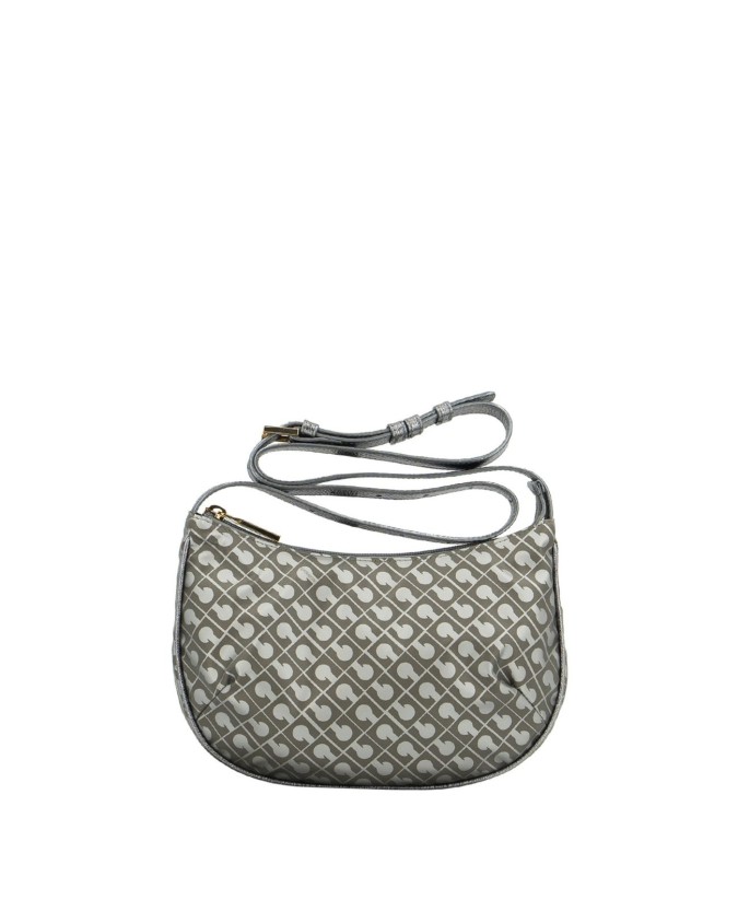  Gherardini - Borsa a tracolla mini con zip dorata in tessuto