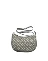  Gherardini - Borsa a tracolla mini con zip dorata in tessuto