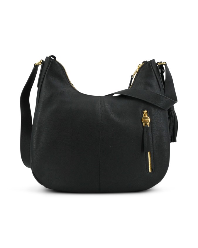  Nannini - Borsa Hobo con Tracolla Regolabile in Pelle Jessa