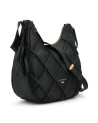  Nannini - Borsa Hobo con Tracolla Regolabile in Pelle Jessa