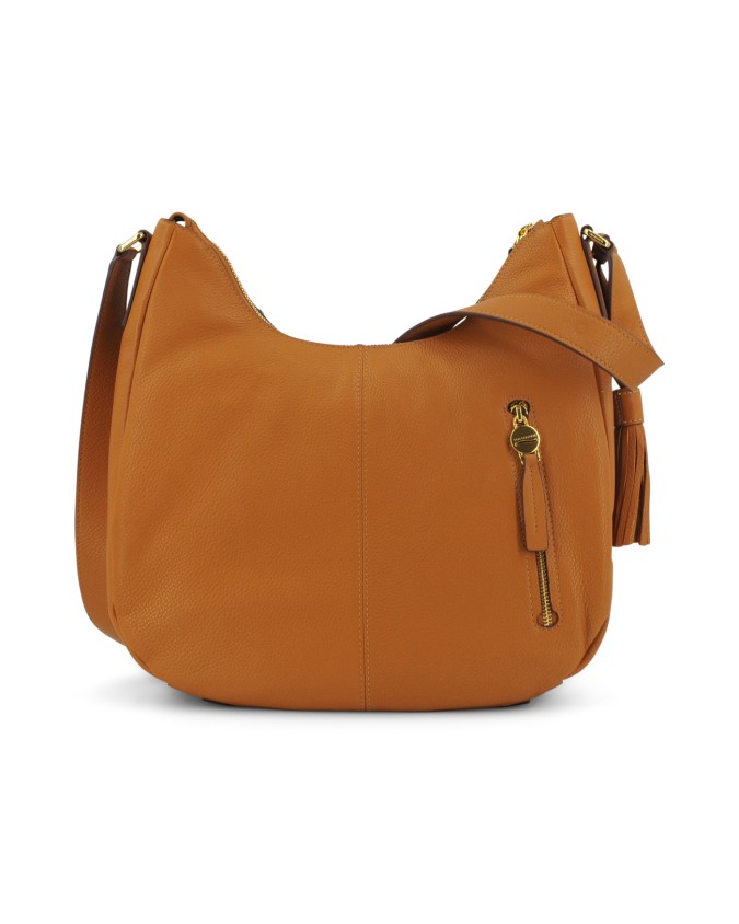  Nannini - Borsa Hobo con Tracolla Regolabile in Pelle Jessa