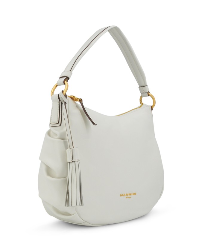  Nannini – Borsa a Spalla con Tracolla in Pelle Gaia