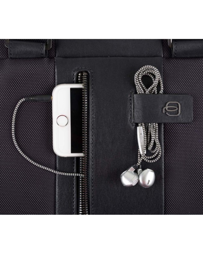 Cartelle porta PC PIQUADRO - Cartella 2 manici in pelle e