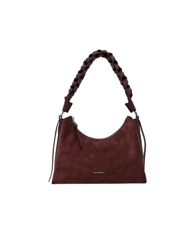  Coccinelle - Borsa a spalla in pelle scamosciata Boheme