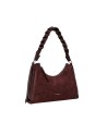  Coccinelle - Borsa a spalla in pelle scamosciata Boheme