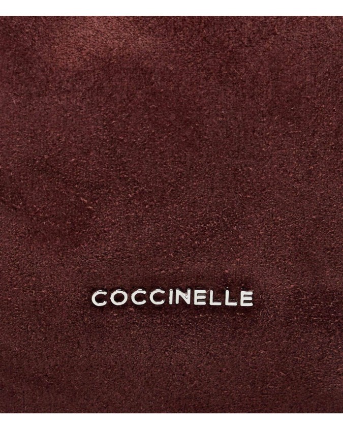  Coccinelle - Borsa a spalla in pelle scamosciata Boheme