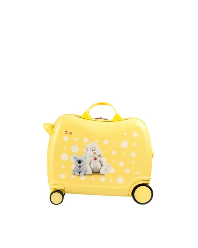  Trudi - Valigia Cavalcabile per Bambini in ABS 4 Ruote Sweet