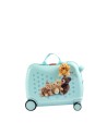  Trudi - Valigia Cavalcabile per Bambini in ABS 4 Ruote Sweet