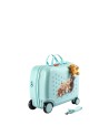  Trudi - Valigia Cavalcabile per Bambini in ABS 4 Ruote Sweet