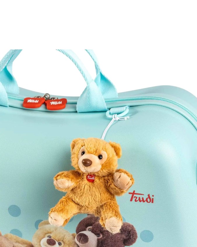  Trudi - Valigia Cavalcabile per Bambini in ABS 4 Ruote Sweet