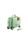  Trudi - Valigia Cavalcabile per Bambini in ABS 4 Ruote Sweet