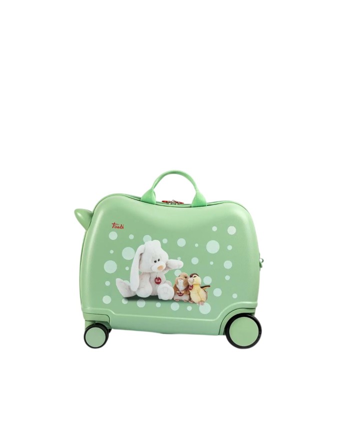  Trudi - Valigia Cavalcabile per Bambini in ABS 4 Ruote Sweet