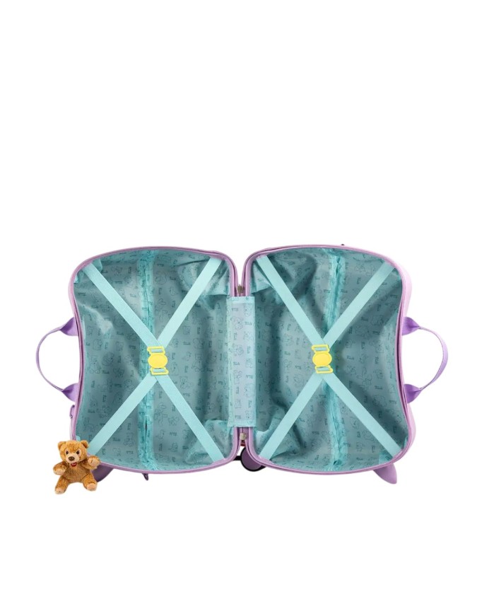  Trudi - Valigia Cavalcabile per Bambini in ABS 4 Ruote Sweet
