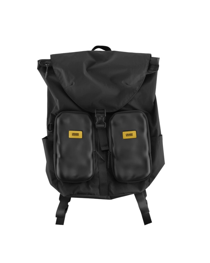  Crash Baggage - Zaino in poliestere riciclato con tasche porta