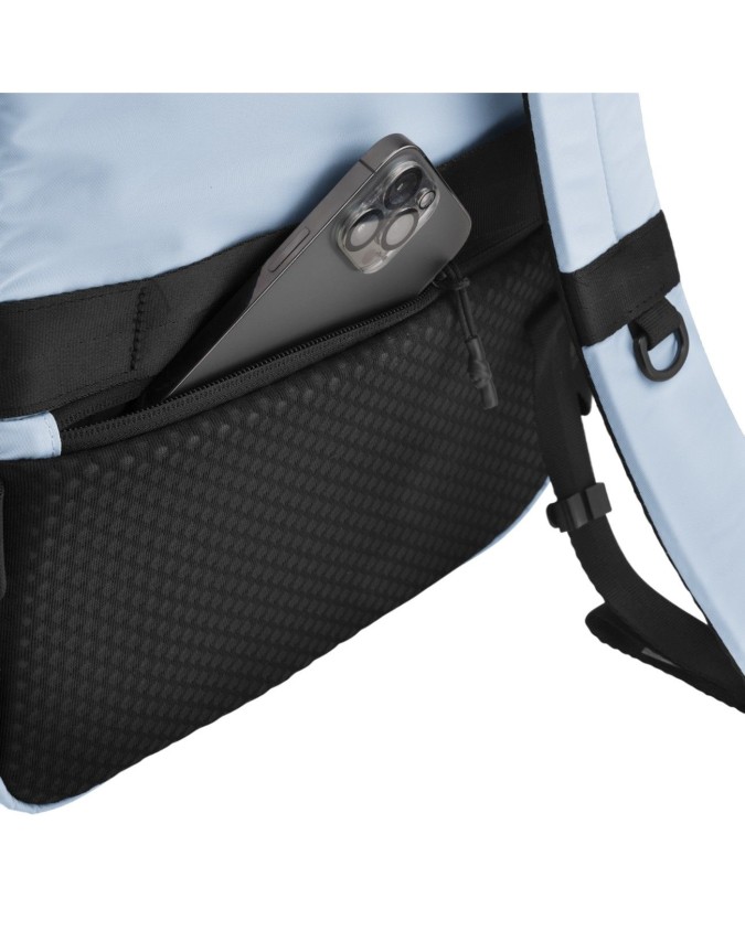Crash Baggage - Hard Mesh Backpack Made from Recycled Polyester, Fits a 15'' Laptop