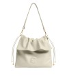  Coccinelle - Borsa a Spalla con Patta in Pelle Lidia
