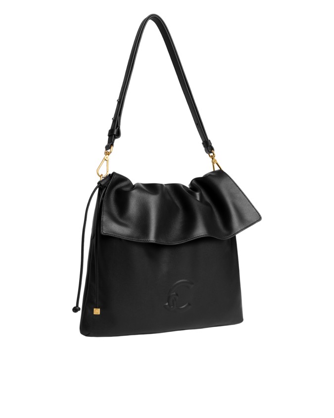  Coccinelle - Borsa a Spalla con Patta in Pelle Lidia