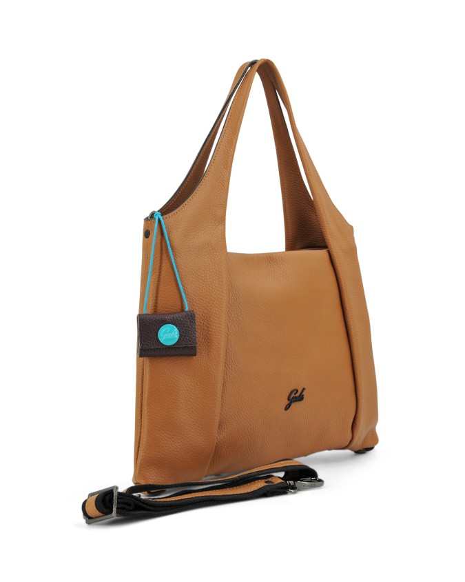  Gabs - Borsa a spalla in pelle piatta Tg. 