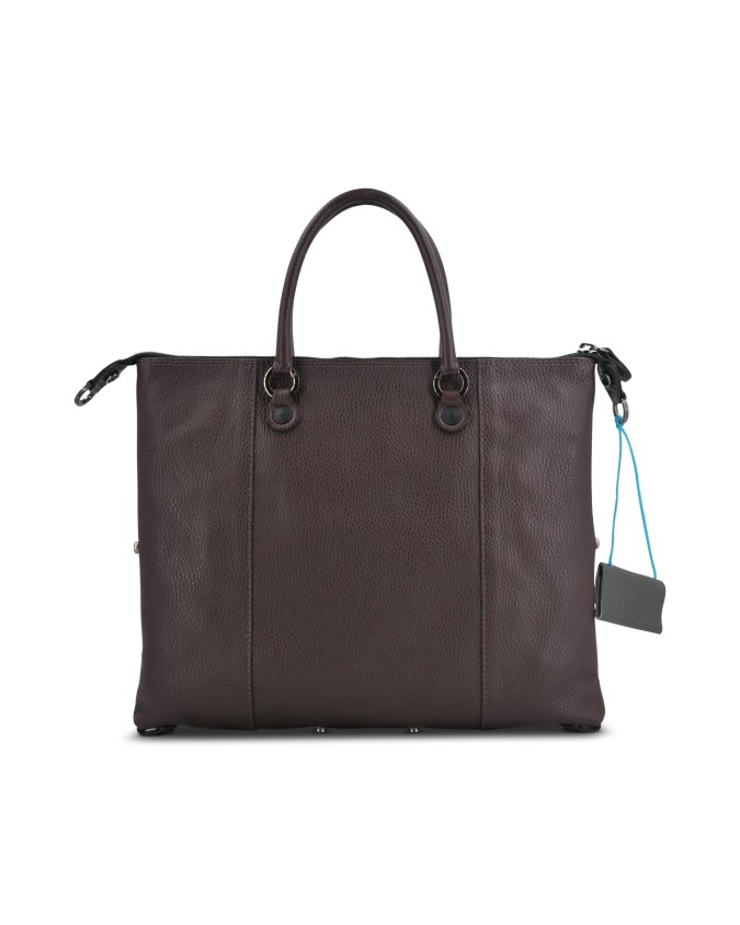 Gabs - Borsa piatta trasformabile in pelle Tg M Bull Black