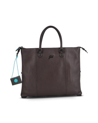 Gabs - Borsa piatta trasformabile in pelle Tg M Bull Black
