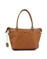 Gabs - Verwandelbare flache Tasche mit Ledertaschen, Größe M, Bull Black